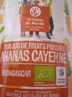 Mängden socker i Ananas de cayenne