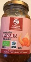 Mängden socker i Spécialité de physalis