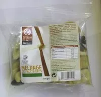 Mängden socker i Mélange de fruits secs