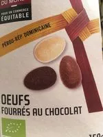 Mängden socker i Oeufs fourrés au chocolat