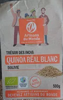 Mängden socker i Quinoa real blanc