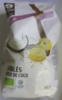 Mängden socker i Sablés noix de coco