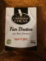 Mängden socker i Far Breton au Lait Fermier Nature