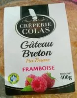 Mängden socker i Gâteau Breton Framboise