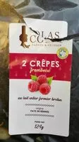 Mängden socker i 2 crêpes framboise