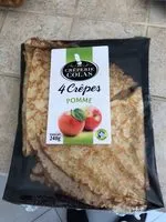 Mängden socker i 4 crêpes pomme