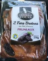 Mängden socker i 2 Fars Bretons au Lait Fermier Pruneaux