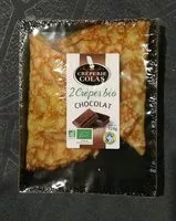 Mängden socker i Crêpes chocolat