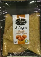 Mängden socker i Crêpes Caramel au beurre salé