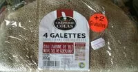 Mängden socker i 6 Galettes Traditionnelles Fraîches
