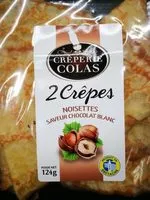 Mängden socker i Crêpes noisettes