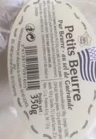 Mängden socker i Petits Beurre au sel de Guérande