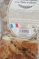 Mängden socker i Natte a la crème pâtissière et aux pépites de chocolat