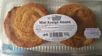 Mängden socker i Mini Kouign Amann x4