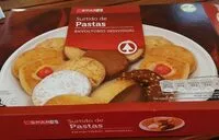 Mängden socker i Surtido de pastas