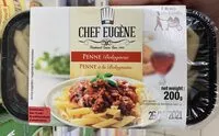 Mängden socker i Penne à la bolognaise