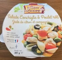 Mängden socker i Salade conchiglie et poulet rôti