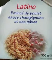 Mängden socker i Émincé de Poulet, Sauce Champignon et ses Pâtes