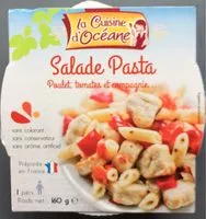 Mängden socker i Salade Pasta. Poulet, tomates et compagnie...