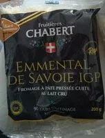 Mängden socker i Emmental de savoie IGP