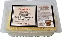 Mängden socker i Fondue aux 4 fromages