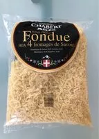 Mängden socker i fromage râpé pour Fondue aux 4 fromages de Savoie