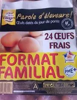 Mängden socker i L'oeuf de nos village Parole d’Éleveurs Format familial