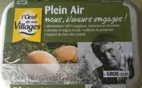 Mängden socker i Œufs de nos Villages éleveurs Engagés Plein air