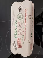 Mängden socker i Œuf GROS plein air Saveur Champêtre