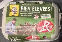 Mängden socker i Œufs Label Rouge x6