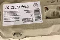 Mängden socker i Oeufs
