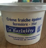 Mängden socker i Crème fraîche épaisse fermière