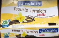Mängden socker i Yaourts vanille BAZINIERE