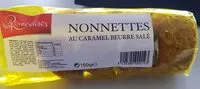 Mängden socker i Nonnettes au caramel beurre salé