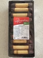Mängden socker i Biscuits cigarettes cacao