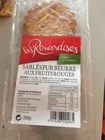 Mängden socker i Sablés Pur Beurre aux Fruits Rouges