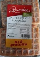 Mängden socker i Gaufres