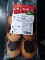 Mängden socker i Madeleines Pur Beurre Marbrées