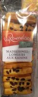 Mängden socker i Madeleines longues aux raisins