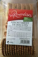 Mängden socker i Assortiment de biscuits