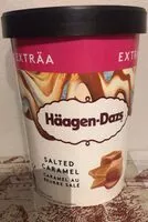 Mängden socker i Crème glacée Caramel Beurre salé