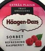Mängden socker i Sorbet Framboise