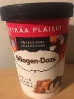 Mängden socker i Glace Haagen-dazs vanille caramel brownie
