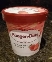 Mängden socker i Strawberries & Cream Ice Cream