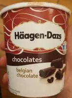 Mängden socker i Haagen-dazs Belgian Chocolate Ice Cream