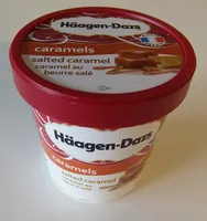 Mängden socker i Glace caramel au beurre salé