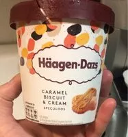 Mängden socker i Häagen-Dazs Caramel Biscuit & Cream Speculoos