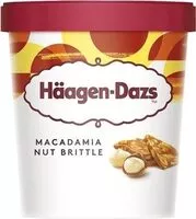 Mängden socker i Macadamia Nut Brittle Ice Cream
