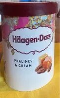 Mängden socker i Pralines & cream