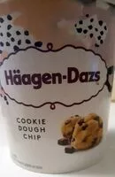 Mängden socker i Crème glacée cookie dough chip